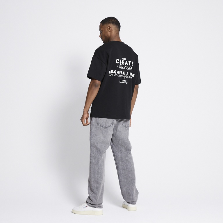 Printed sweat t-shirt "Drop" Printed sweat t-shirt "Drop"